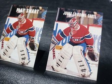 1991-92 PRO SET, PATRICK ROY, PLAY SMART/JOUEZ LA BONNE CARTE #613, ENG. + FR.