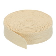 1.2"/3cm Cotton Twill Tape 10 Yards Ribbon Bias Binding Tape Webbing Trim Beige