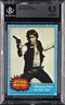 1977 STAR WARS #58 HARRISON FORD AS HAN SOLO BGS 6.5