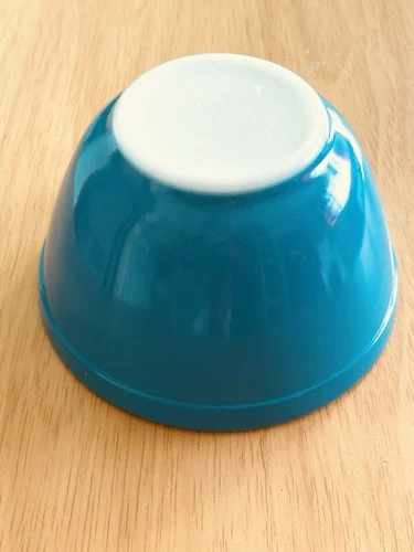 Vtg. Blue Pyrex Mixing Bowl 401  1 & 1/2 Pt.