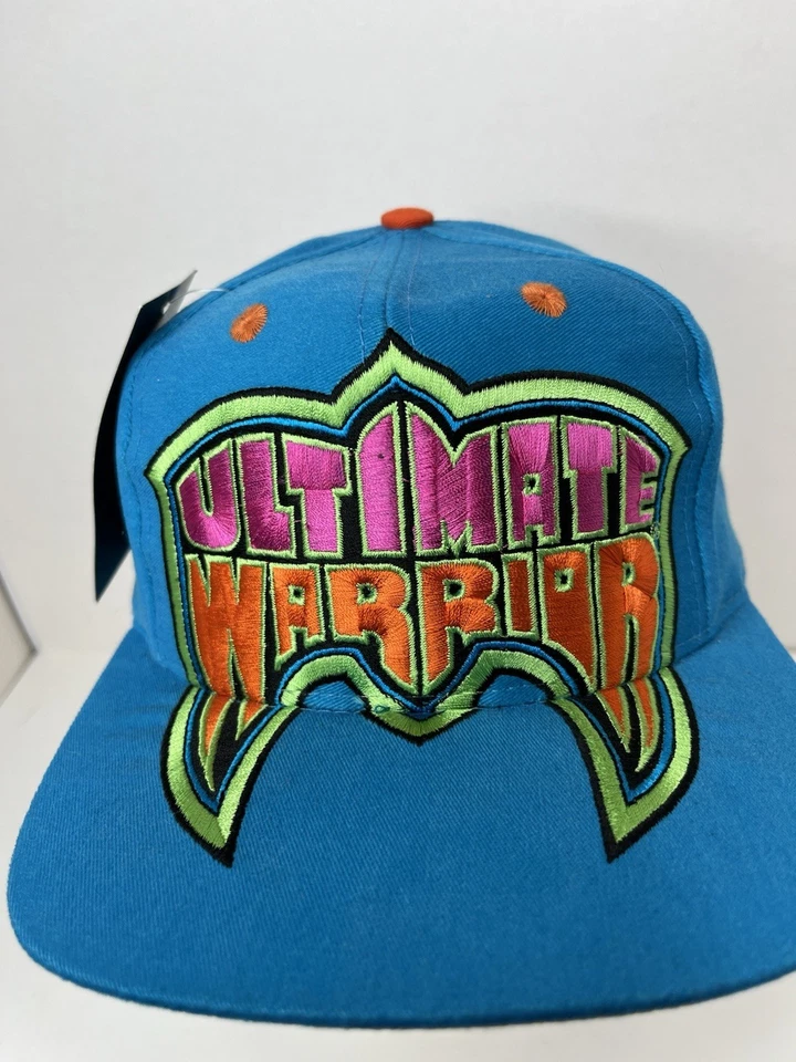 Gorra WWF Ultimate Warrior 1996 Top Of The World de colección lucha libre Snapback nueva con etiquetas Foto 2 de 4