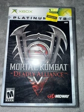 Mortal Kombat: Deadly Alliance Platinum Hits (Xbox 2003) FACTORY SEALED