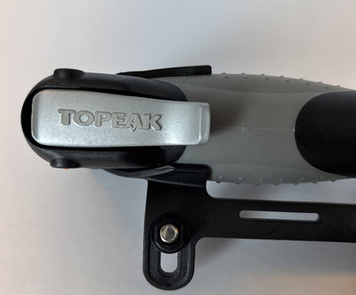 Topeak Mini Dual DXG Mini Pump- 140psi, With Gauge, Silver/Black