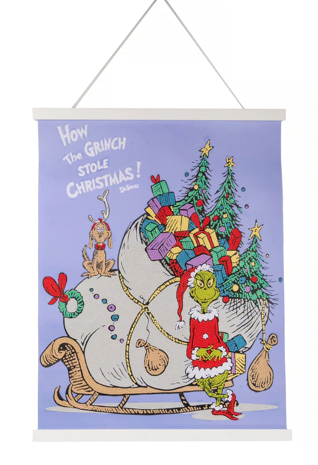 Stolen Christmas - Crystal Art 40x50cm Scroll Kit