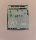 Decals 1/35 MODEL / Jeep DE GAULLE 2DB