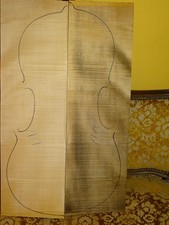 Tonholz, Tonewood, interessanter alter Ahorn groß für Cello, old flamed maple