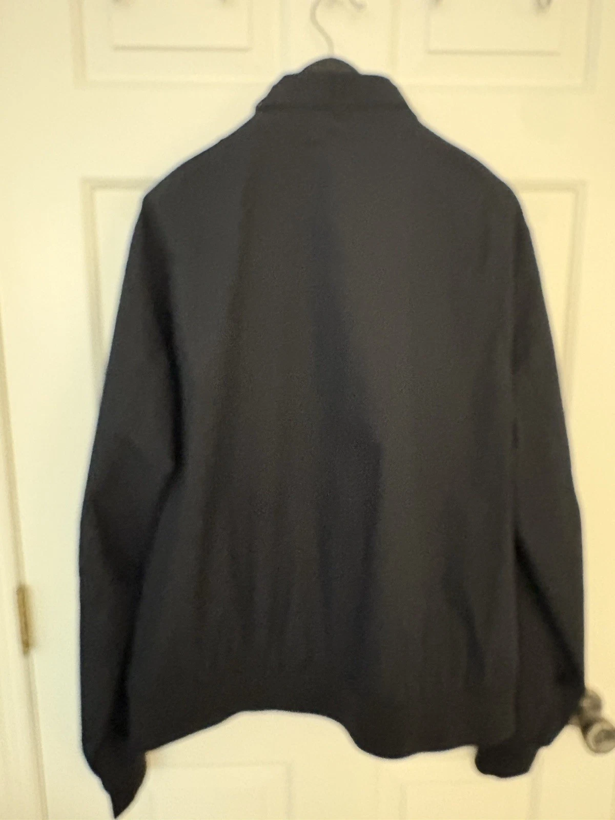 Members Only Men's Black Bomber Jacket Full Zip Stand-Up Collar Size XL/2XL image 3