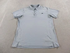 Arc'teryx Polo Shirt Mens XL Gray Captive Short Sleeve Performance Stretch Golf