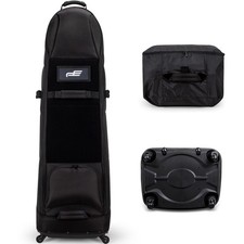 Self Standing Upright All Direction 4 Spinner Swivel Wheel Golf Travel Bag. S...