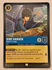 Disney Lorcana Azurite Sea Hiro Hamada - Robotics Prodigy 145/204 Non-foil