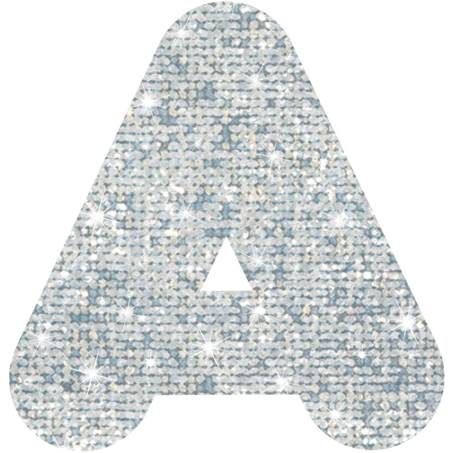 Trend Ready Letters Sparkle Letters - 50 Capital Letter, 10 Number, 10 - Image 3 of 4