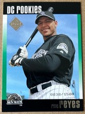 RENE REYES 2002 UD DIAMOND CONNECTION ROOKIE Card Ser#838/1500 NM-MT Condition. rookie card picture