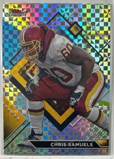 2023 Composite #249 Chris Samuels Finest Checkerboard Refractor Redskins