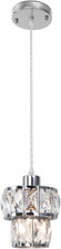1-Light 5.5" Crystal Pendant Light Modern Mini Pendant Lights for Kitchen Island