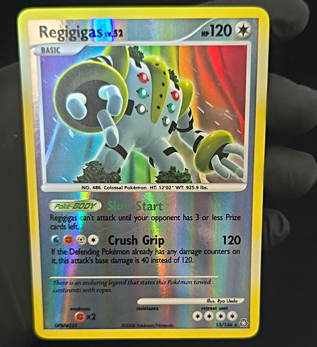 The Pokémon Company Regigigas 15/146 Legends Awakened Reverse Holo Rare HP120
