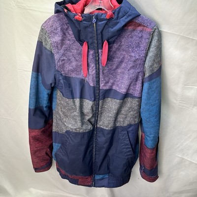 Roxy Ski Jacket Size M DryFlight 8K Ski/Snowboard Jacket Women's Multicolored