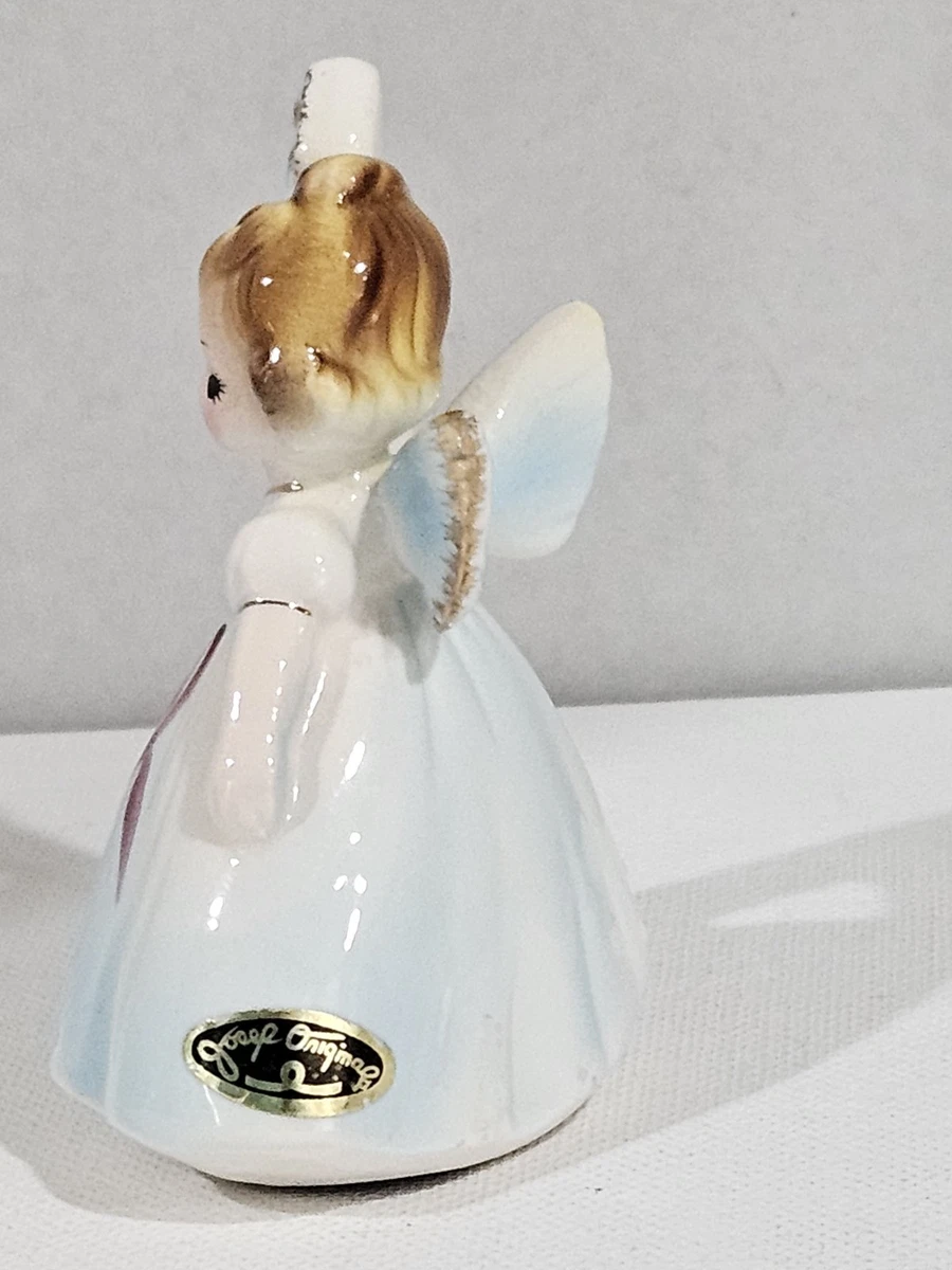 Vintage ~ Josef Originals ~ Porcelain Birthday Angel ~ Age 1 ~ Original Sticker