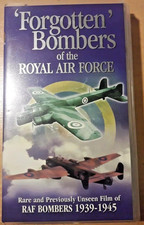 FORGOTTEN BOMBERS OF THE ROYAL AIRFORCE VHS VIDEO