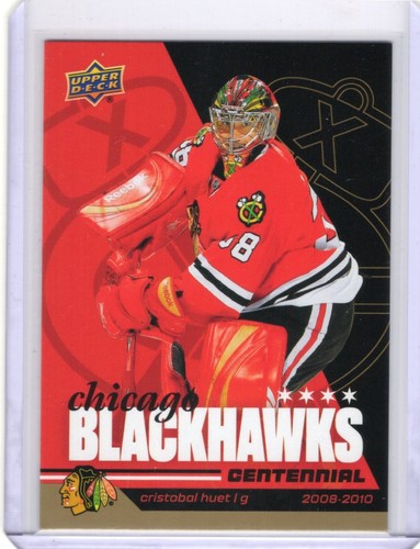 2025-26 UD CHICAGO BLACKHAWKS CENTENNIAL * GOLD * CRISTOBAL HUET