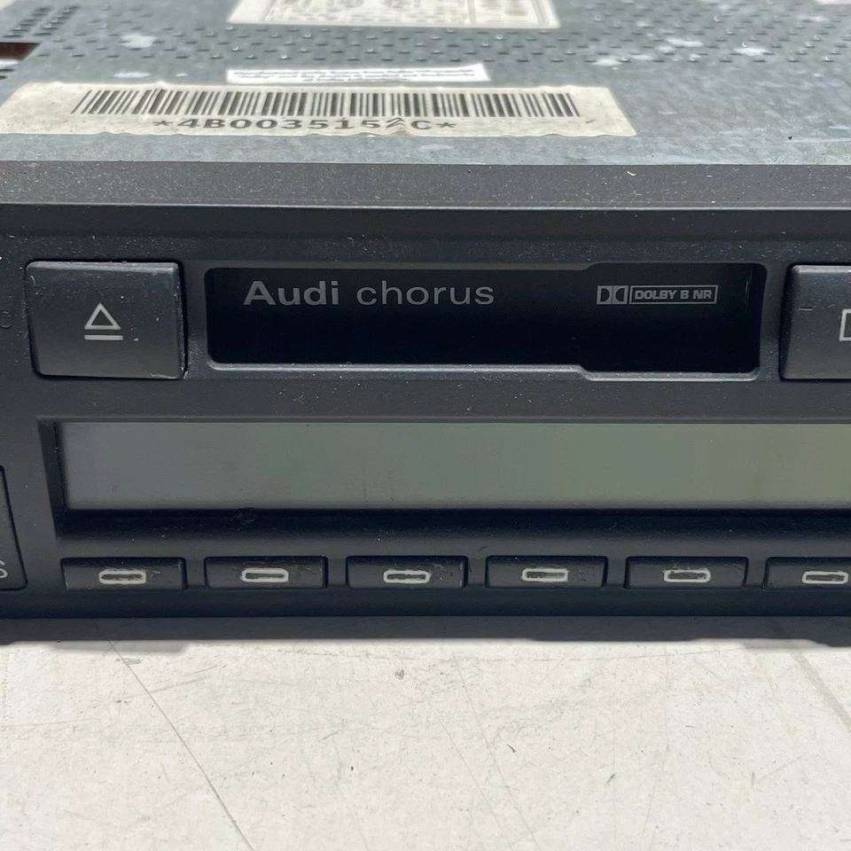 Original Audi Chorus Autoradio A6 4B C5 MC Kassette 4B0035152C ohne Code - Bild 3 von 4