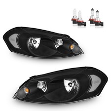 Pair Headlights Clear Corner For 2006-2013 Chevy Impala06-07 Monte Carlo Wbulb Pair Headlights Clear Corner For 2006-2013 Chevy Impala06-07 Monte Carlo Wbulb