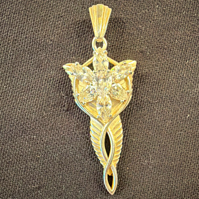 Arwens Abendstern Herr der Ringe, Sterlingsilber 925