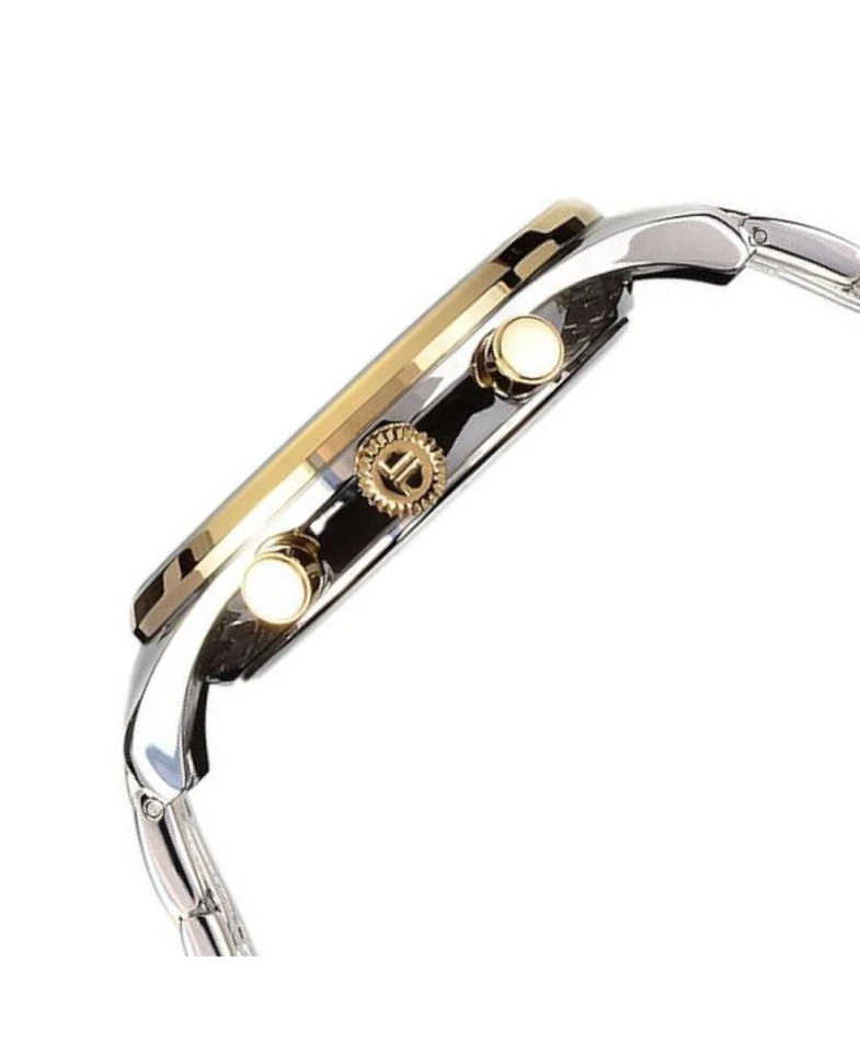 JACQUES LEMANS Hombre Analógico Cuarzo Informal Reloj Clásico Vestido Esfera Blanca Impermeable Foto 3 de 4