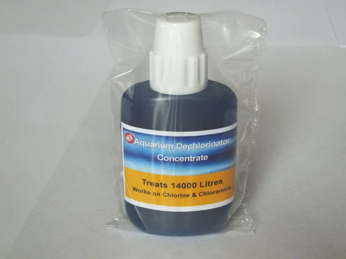 Concentrated Aquarium Tap Water Dechlorinator Fish Chlorine & Chloramine Remover