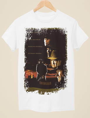 Unforgiven - Movie Poster Inspired Unisex White T-Shirt