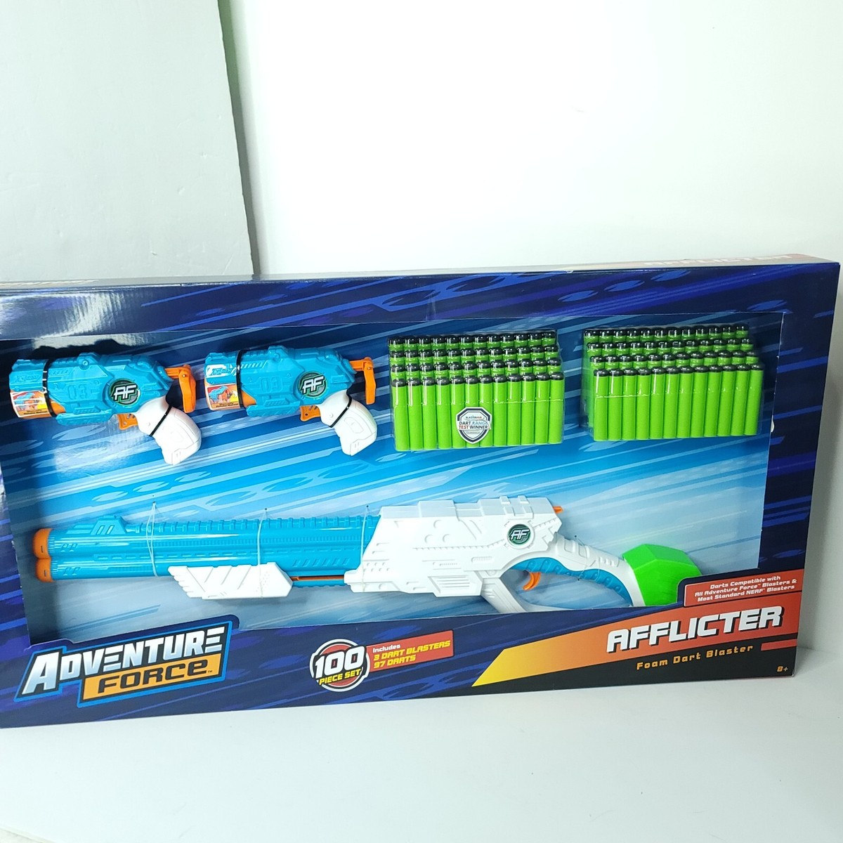 Adventure Force Blaster Afflicter 100 Piece Foam Dart Blasting 3