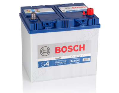Autobatterie BOSCH 12V 60Ah 540 A/EN S4 024 60 Ah TOP ANGEBOT SOFORT & NEU