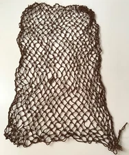  WWII US ARMY OR MARINE INFANTRY & AIRBORNE M1 HELMET NET-BROWN