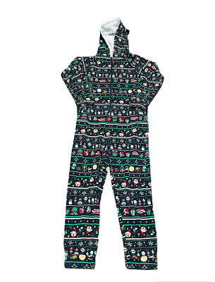 Disney Parks Christmas 2020 Holiday Adult One Piece Pajamas Size Medium  Mickey