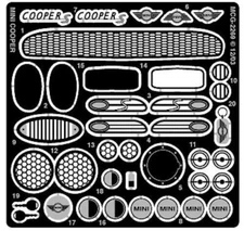 The Model Car Garage MCG-2269 Mini Cooper S R53 Detail Set,For the Revell Kit