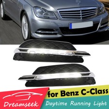 Led Drl For Mercedes-benz C-class W204 2011-2014 Daytime Running Light Fog Lamp Led Drl For Mercedes-benz C-class W204 2011-2014 Daytime Running Light Fog Lamp