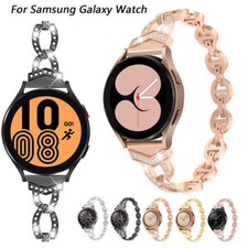 Metal Bling Band Strap For Samsung Galaxy Watch 6 5 4 40 44mm 6 Classic 43 47mm