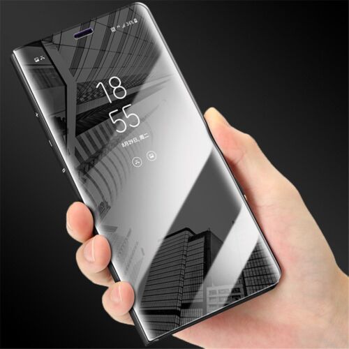 Funda abatible de lujo con espejo de alta resistencia para Huawei P20 Pro / Lite Nova 3e - Imagen 7 de 21