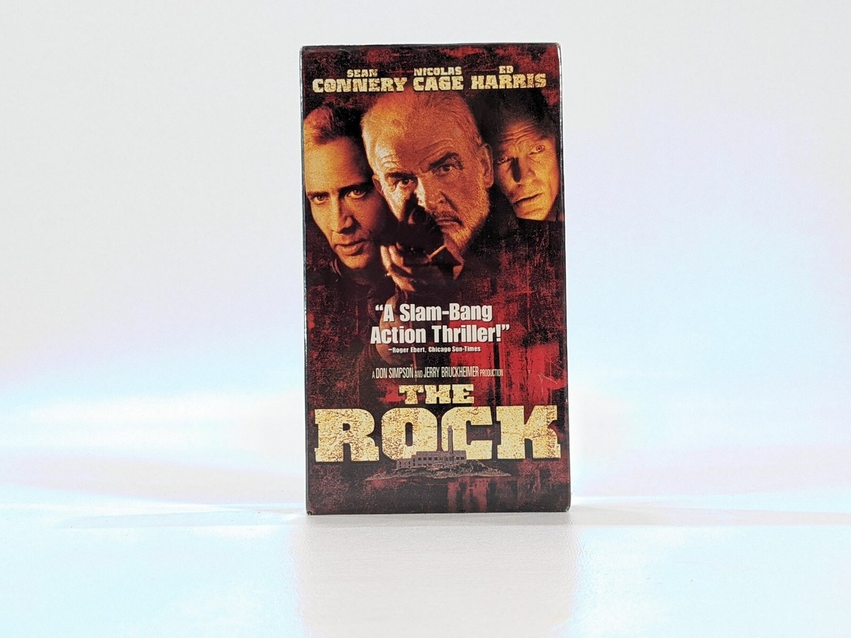The Rock (1996) VHS Brand New Factory Sealed! Cage Connery