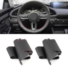 Leder Lenkrad Lenkradabdeckung Trim Für Mazda 3 Axela CX-30 CX30 2019-2020 DIY
