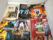Lot Of 6 Video Game Strategy Guides Prima Brady Games Sims 2 Seasons, Fracture,