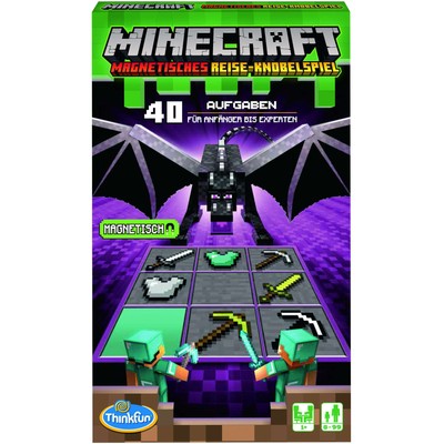 THINK FUN Geschicklichkeitsspiel Minecraft - Das magnetische Reisespiel