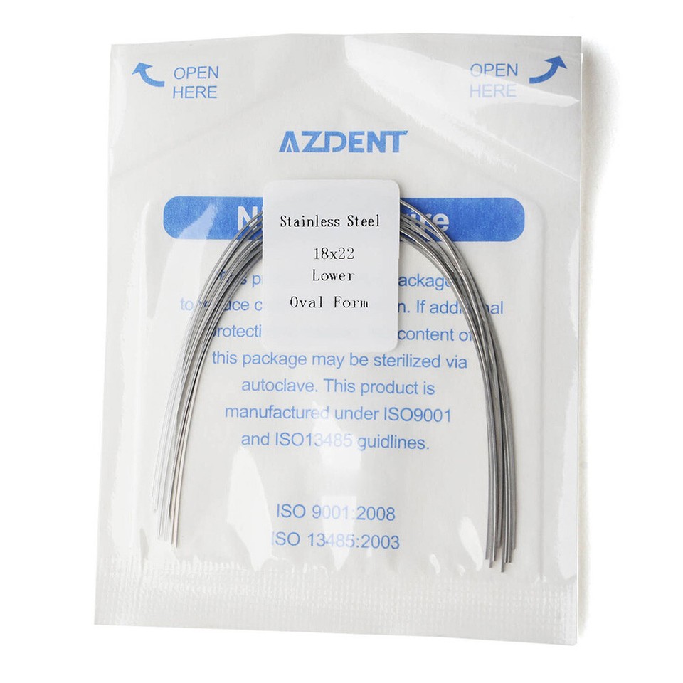 100 Alambres De Arco De Acero Inoxidable Para Ortodoncia Den | Cuotas Sin Interés - Foto 4