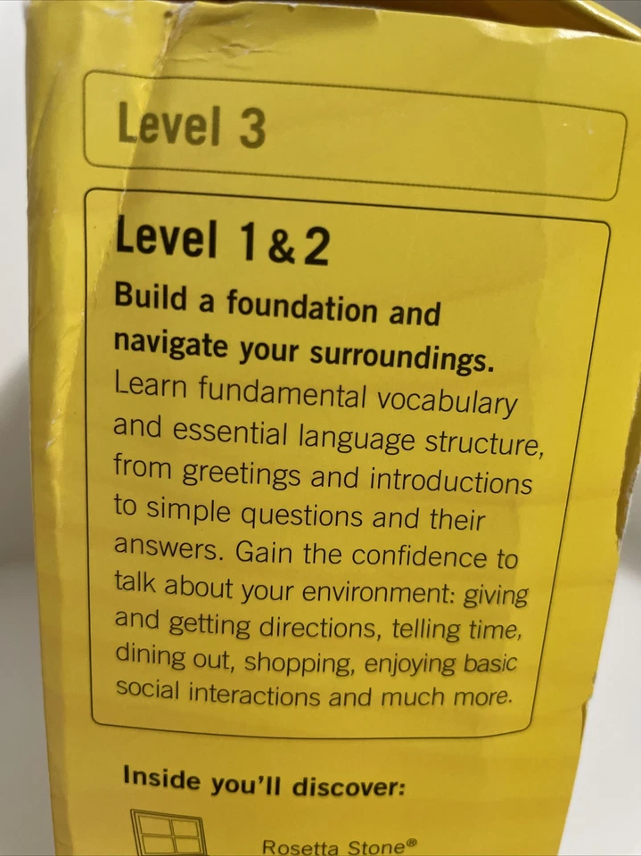 Rosetta Stone spanish 1 & 2, WIN / MAC - Image 4 of 4