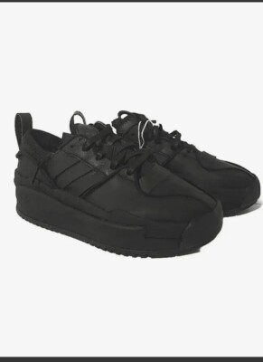 Adidas Y-3 Rivalry Low Triple Black Unisex FZ6397 Size 5