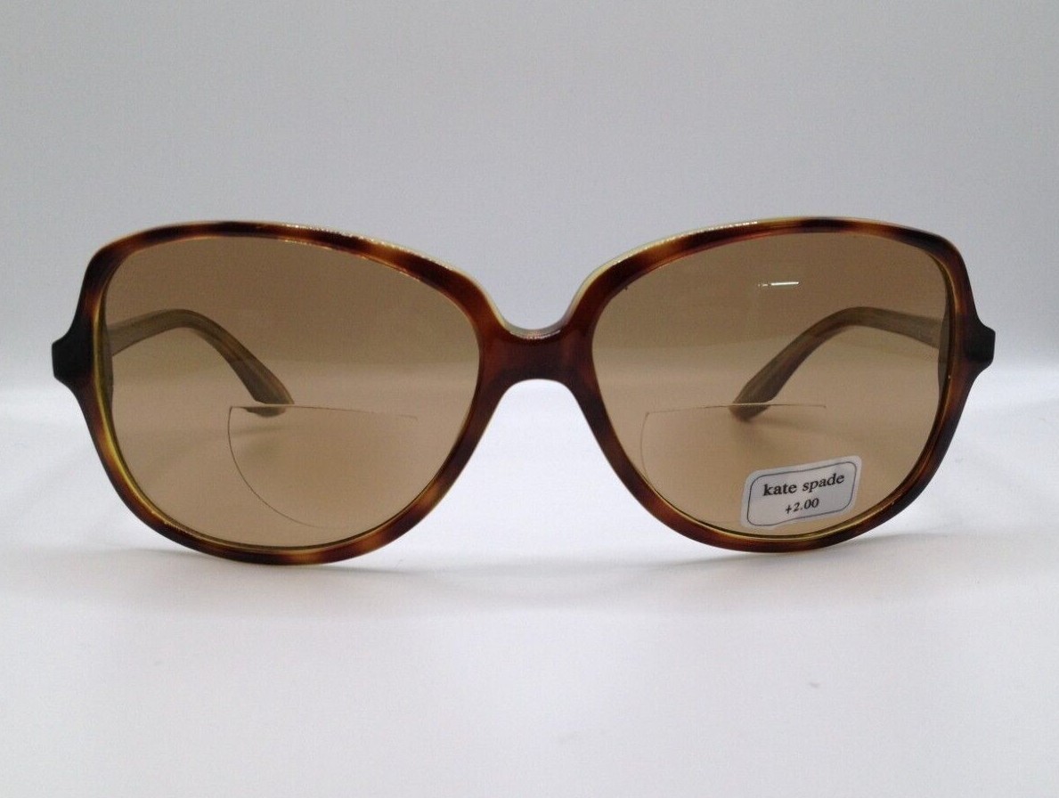 Пластиковая оправа солнцезащитных очков Kate Spade KSR10 TG20 Tortoise 61-15-135 200 читателей 20490₽