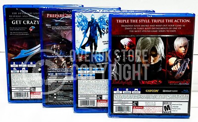 Devil May Cry Bundle w/ 4 games - PS4 - Brand New | Factory Sealed