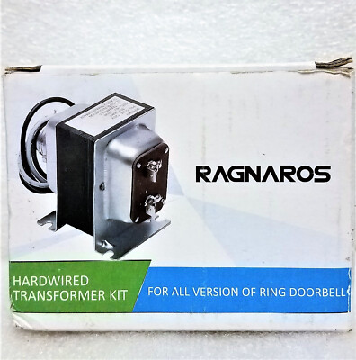 Ragnaros Hardwired Transformer Kit for All Versions of Ring Doorbells NEW! 