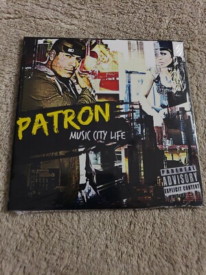Patron - Music City Life CD Rare OOP New Sealed 2014 Yung Tekk Austin Texas Rap