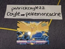 Enter Zapdos #33 Pokemon Topps The Movie 2000 NM
