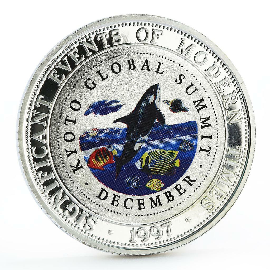 Somali 250 shillings Kyoto Global Summit Marine Life colored